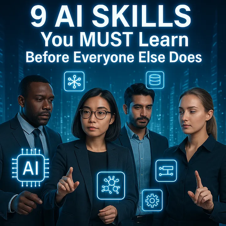 9 AI Skills You MUST Learn Before Everyone Else Does (or Get Left Behind)