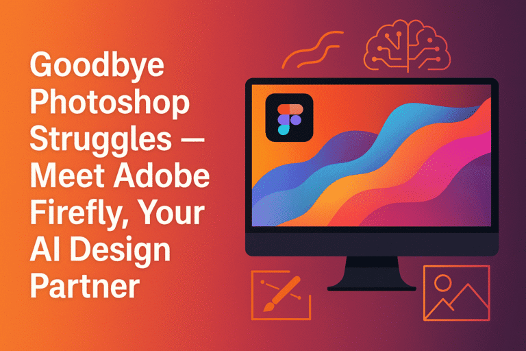 Goodbye Photoshop Struggles — Meet Adobe Firefly, Your AI Design Partner